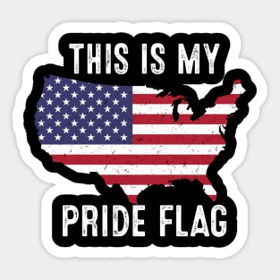 This Is My Pride Flag Sticker